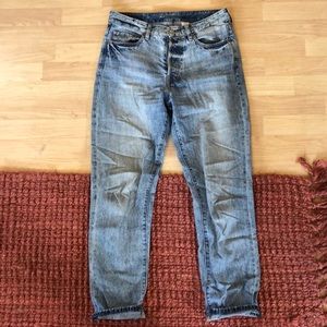 High Waisted Vintage Fit Mom Jeans